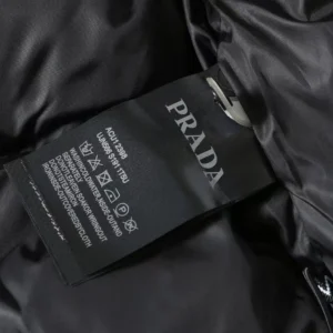 Replica Prada Down Jacket Black Quilted Style Reps - RepLuxe