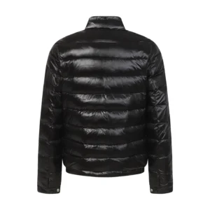 Replica Moncler Acorus Stand Collar Down Jacket Black Reps - RepLuxe