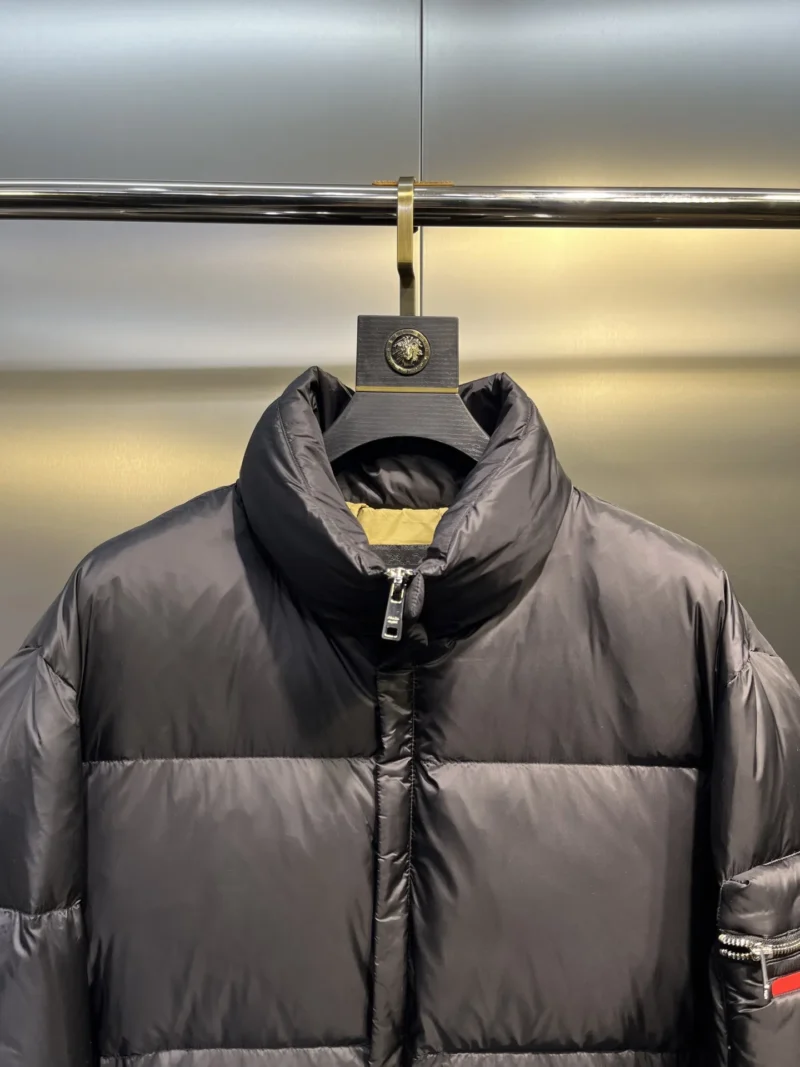 Replica Prada Praz Down Jacket Black Short Reps - RepLuxe
