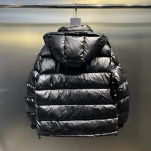 Replica Prada Down Jacket Black Minimalist Style Reps - RepLuxe
