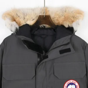 Replica Canada Goose Expedition Parka Grey Classic Reps - RepLuxe