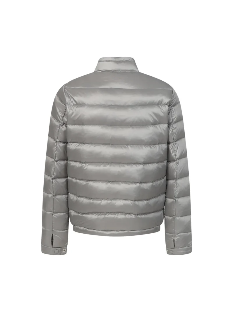 Replica Moncler Acorus Stand Collar Down Jacket Grey Reps - RepLuxe