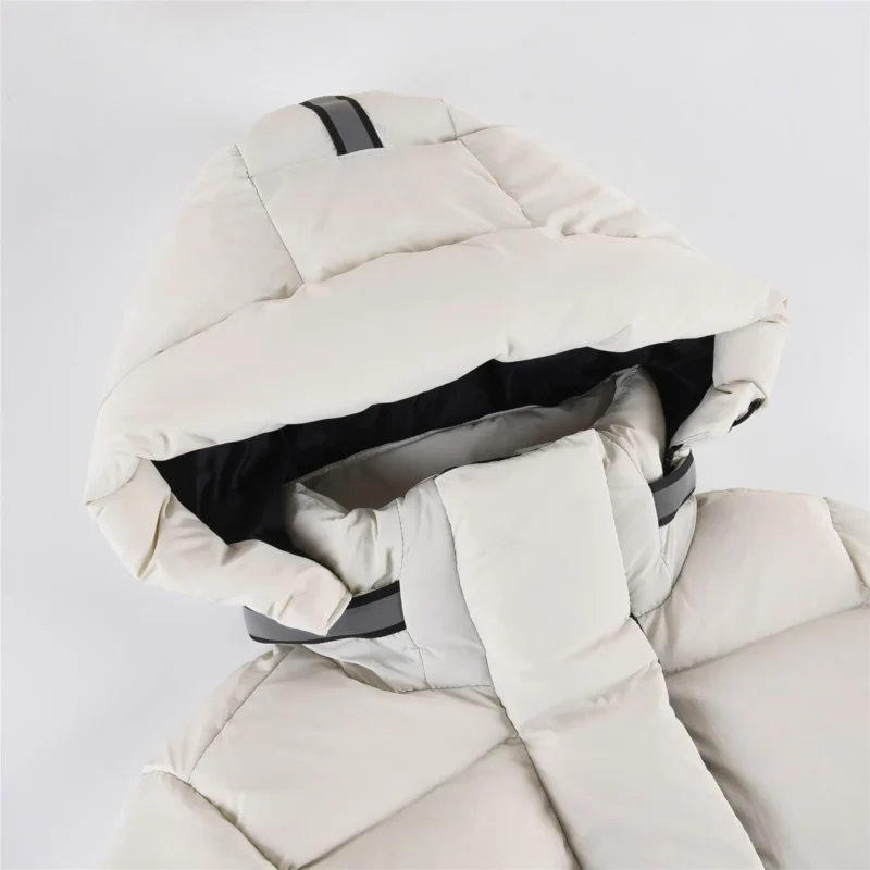 Replica Canada Goose HyBridge Down Parka White Coat Reps - RepLuxe