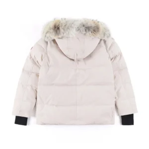 Replica Canada Goose Wyndham 388M Parka Beige Classic Reps - RepLuxe