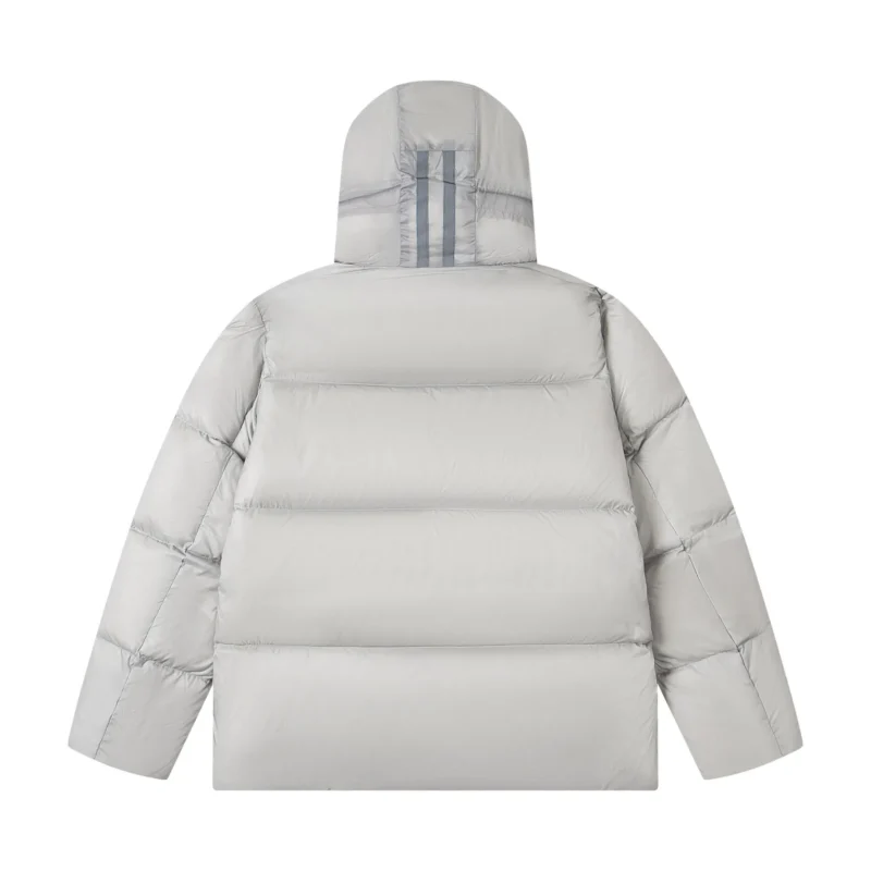 Replica Canada Goose Crofton G122 Light Grey Hooded Jacket Reps - RepLuxe