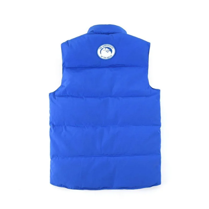 Replica Canada Goose Freestyle Crew 4154M Blue Vest Reps - RepLuxe