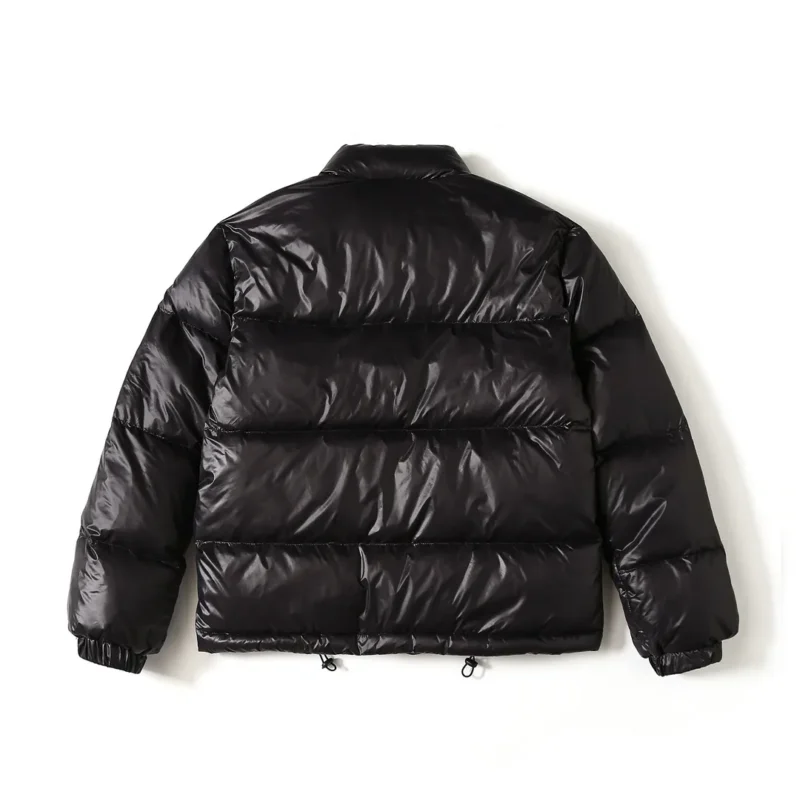 Replica Gucci Logo Tape Down Jacket Black Puffer Reps - RepLuxe