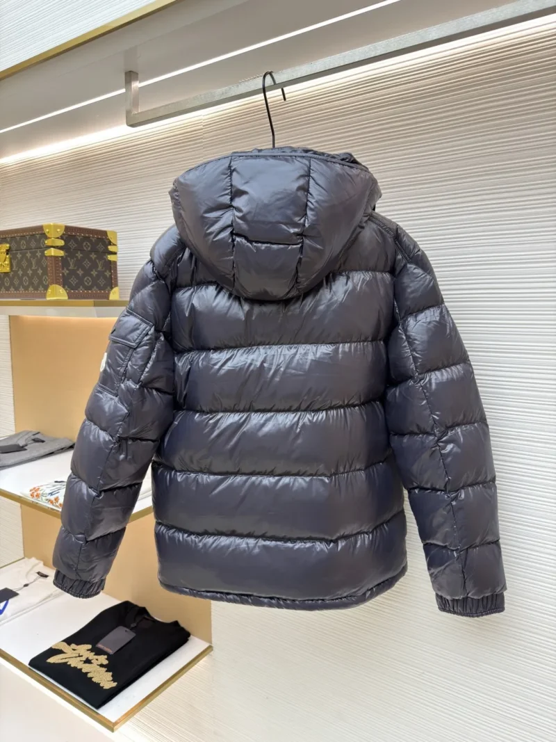 Replica Moncler Maya Down Jacket Navy Hooded Reps - RepLuxe