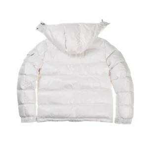 Replica Moncler Maya White Down Jacket Reps - RepLuxe