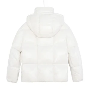 Replica Moncler Parana Down Jacket White Short Reps - RepLuxe