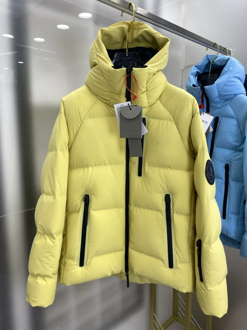 Replica Dior Descente Ski Jacket Yellow Puffer Reps - RepLuxe