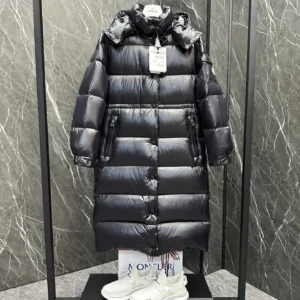 Replica Moncler Cavettaz Long Down Jacket Black Reps - RepLuxe