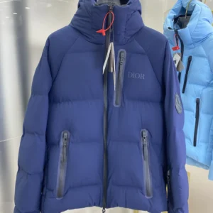 Replica Dior Descente Ski Jacket Navy Blue Reps - RepLuxe