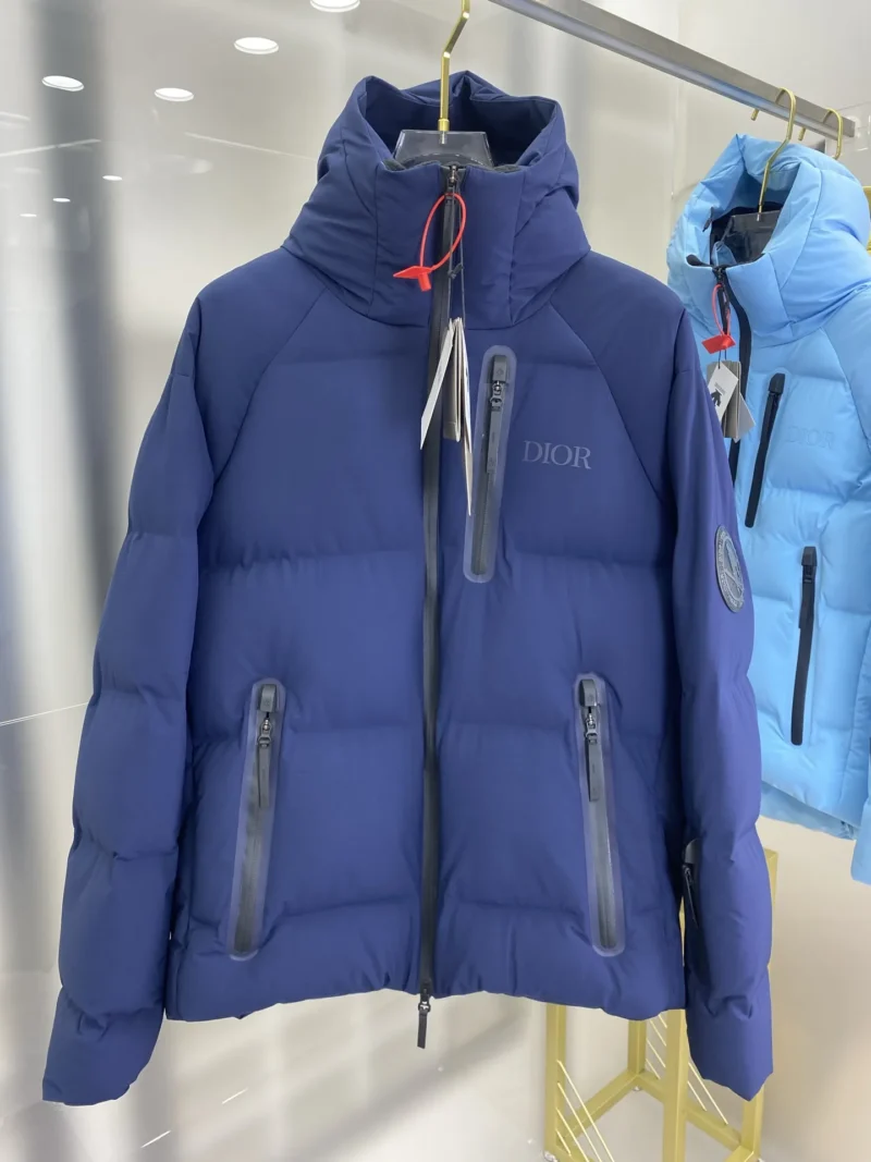 Replica Dior Descente Ski Jacket Navy Blue Reps - RepLuxe
