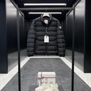 Replica Moncler Baudinet Down Jacket Black Quilted Reps - RepLuxe