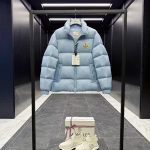 Replica Moncler Citala Down Jacket Blue Quilted Reps - RepLuxe