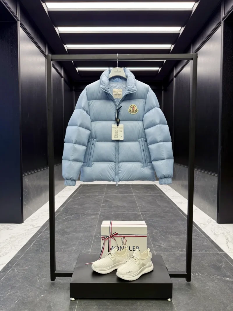Replica Moncler Citala Down Jacket Blue Quilted Reps - RepLuxe