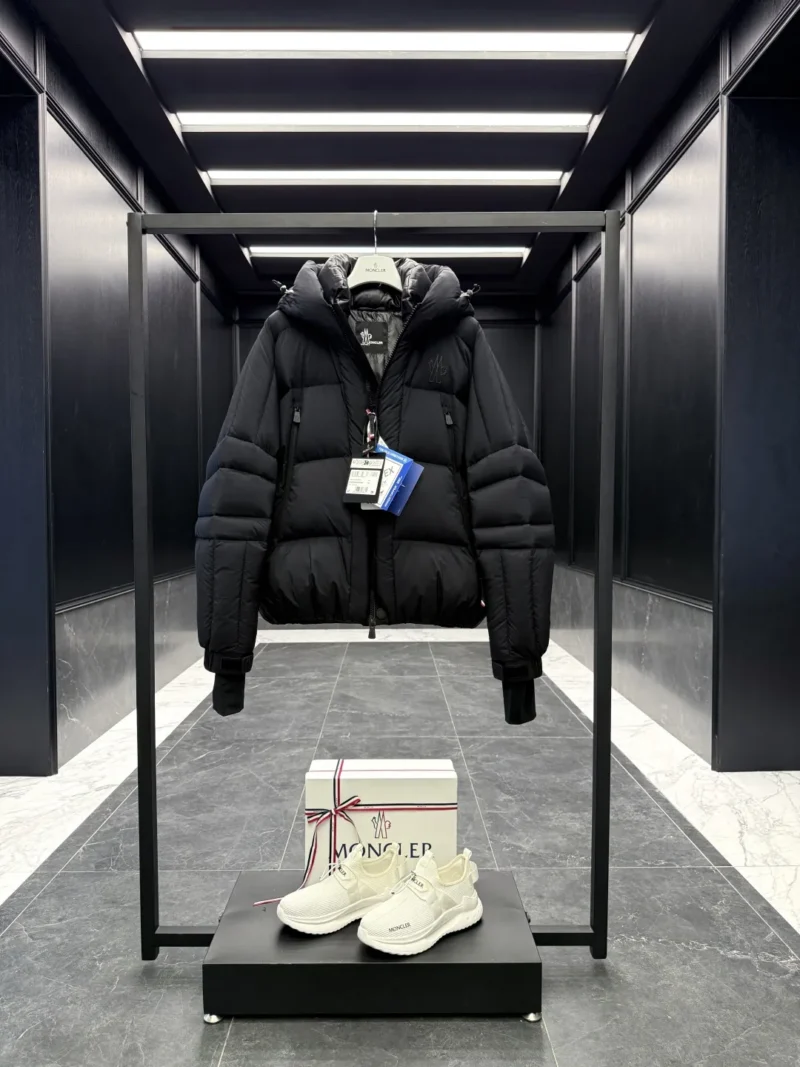 Replica Moncler Grenoble Cherferie Black Jacket Reps - RepLuxe