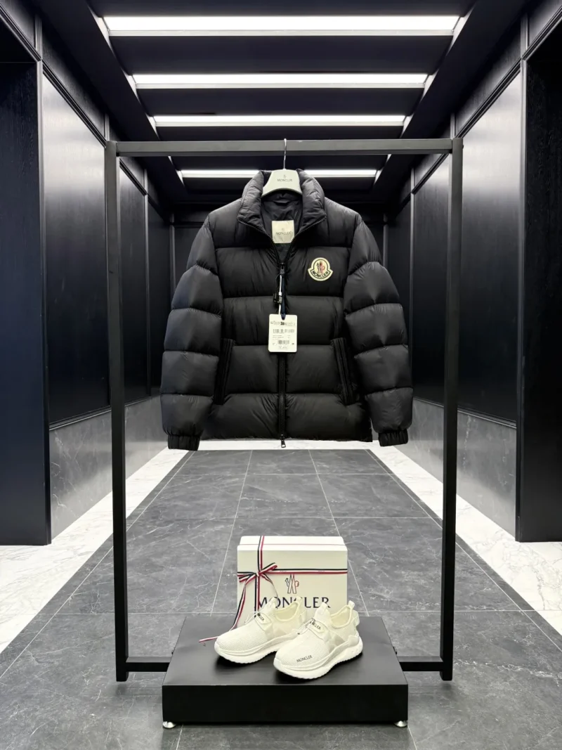 Replica Moncler Citala Down Jacket Black Short Reps - RepLuxe
