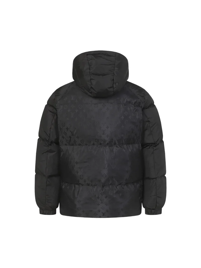 Replica Louis Vuitton Down Jacket Black Monogram Reps - RepLuxe