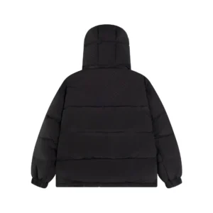 Replica LOUIS VUITTON Down Jacket Black Oversize Reps - RepLuxe