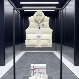 Replica Moncler Christopher Raxxy Vest Cream Quilted Reps - RepLuxe