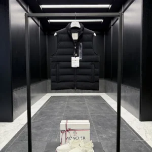 Replica Moncler Giaf Down Vest Black Matte Style Reps - RepLuxe