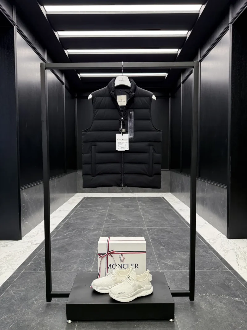 Replica Moncler Giaf Down Vest Black Matte Style Reps - RepLuxe