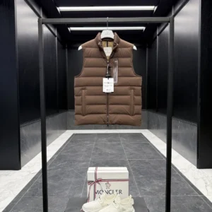 Replica Moncler Giaf Vest Brown Matte Style Reps - RepLuxe