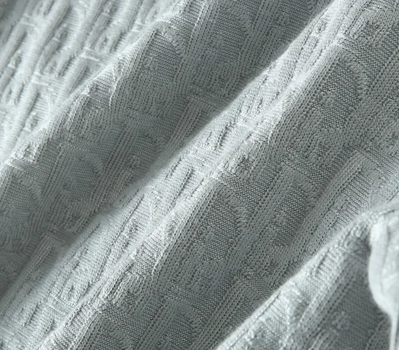 Replica Dior Knit Down Jacket Light Grey Unisex Reps - RepLuxe