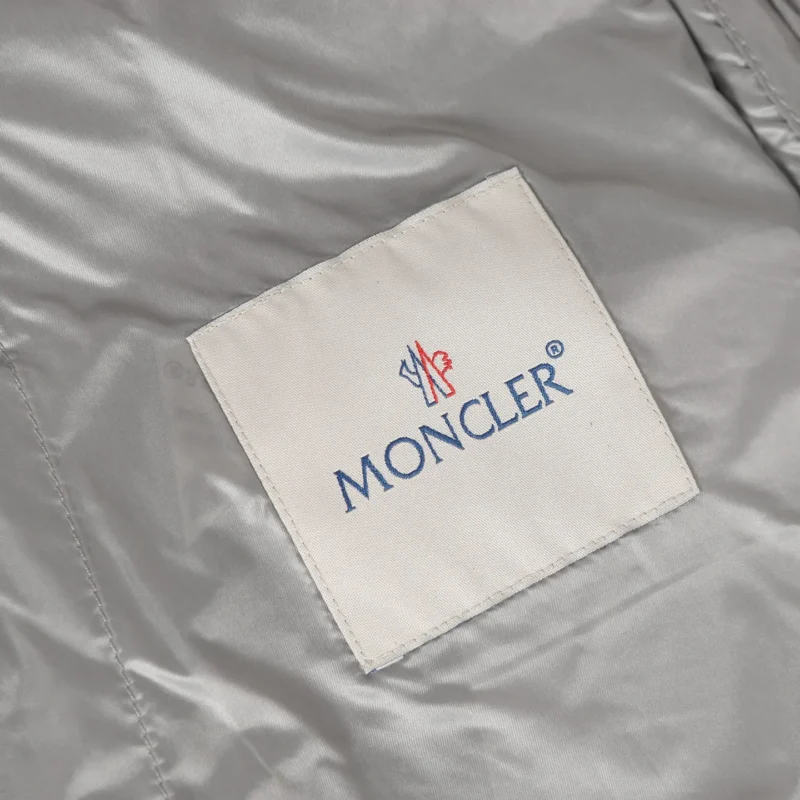 Replica Moncler Acorus Stand Collar Down Jacket Grey Reps - RepLuxe
