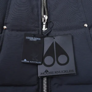 Replica Moose Knuckles Vest Grey Quilted Style Reps - RepLuxe