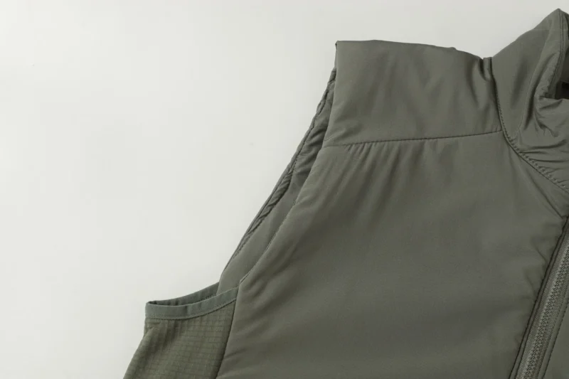 Replica Arcteryx Embroidery Vest Olive Green Style Reps - RepLuxe