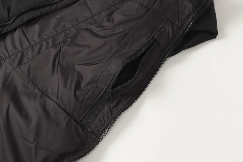 Replica Arcteryx Embroidered Vest Black Sleeveless Reps - RepLuxe