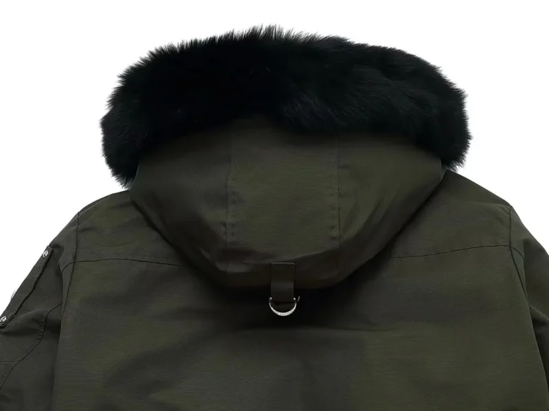 Replica Moose Knuckles Classic Bomber Jacket Olive Reps - RepLuxe