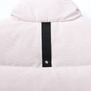 Replica Moose Knuckles Vest Off White Quilted Reps - RepLuxe