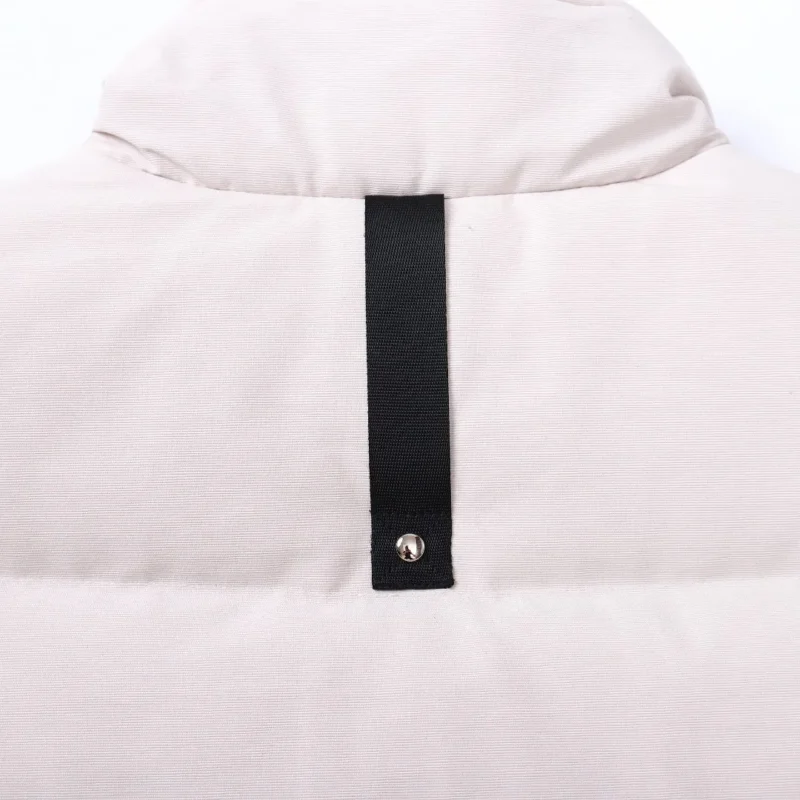 Replica Moose Knuckles Vest Off White Quilted Reps - RepLuxe