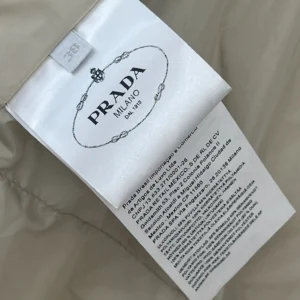 Replica Prada 25Ss Down Vest Camel Classic Style Reps - RepLuxe
