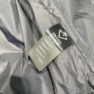 Replica Prada Down Vest Black Logo Style Reps - RepLuxe