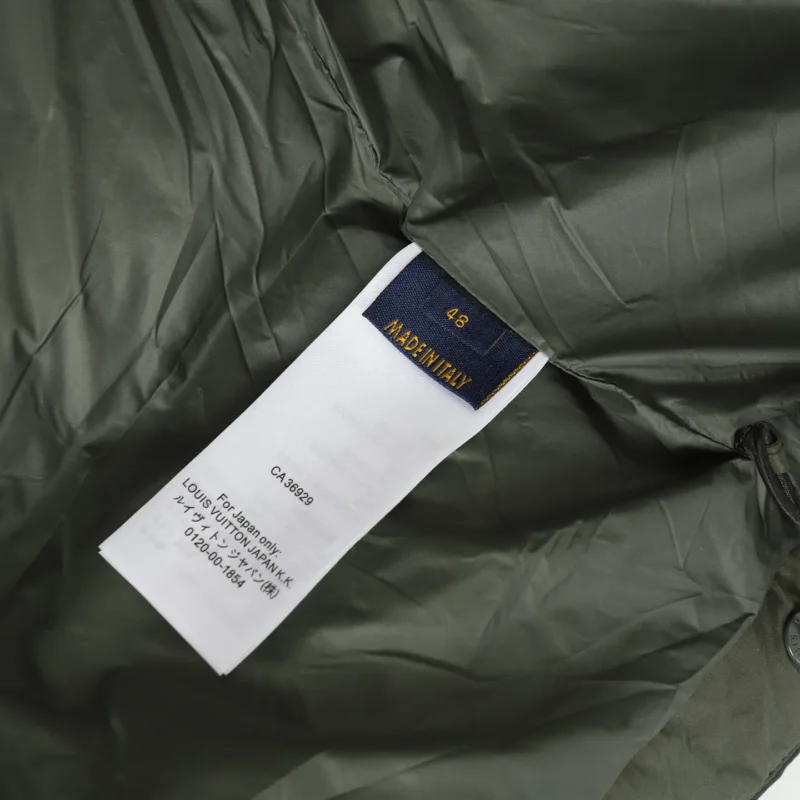 Replica Louis Vuitton Down Jacket Olive Monogram Reps - RepLuxe