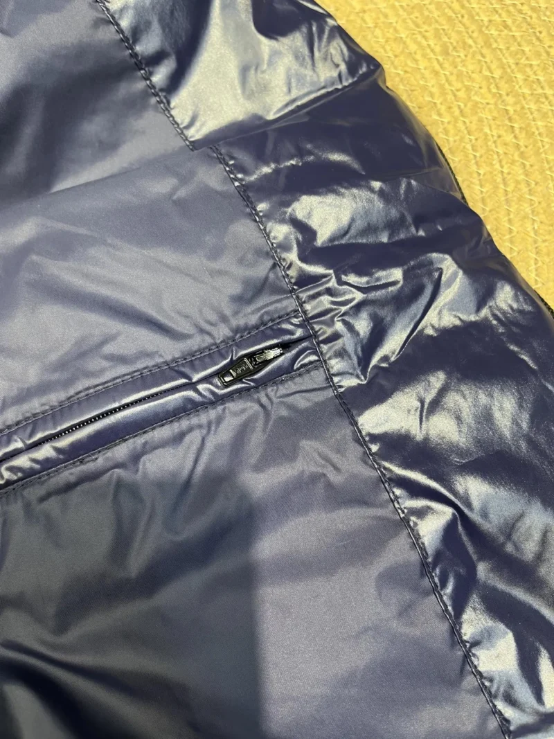 Replica Prada Minimalist Down Vest Blue Sleeveless Reps - RepLuxe