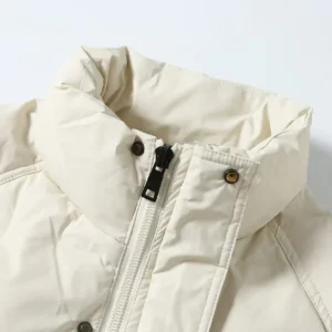 Replica Prada Letter Down Jacket White Unisex Reps - RepLuxe