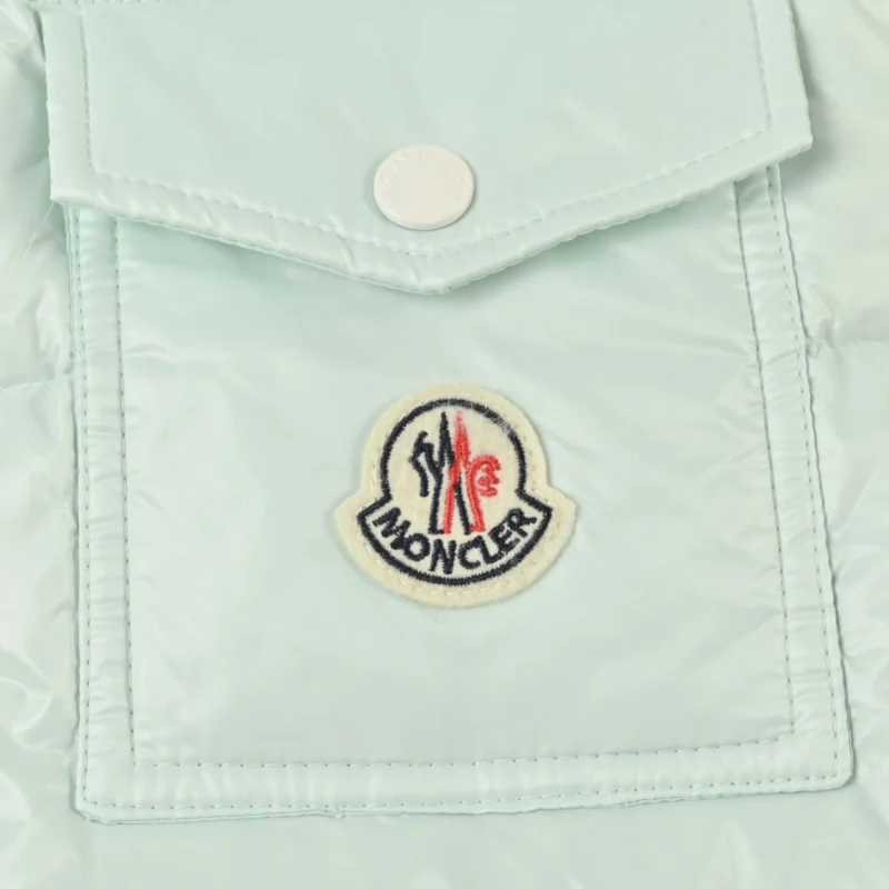 Replica Moncler Andro Short Hooded Puffer Light Blue Reps - RepLuxe