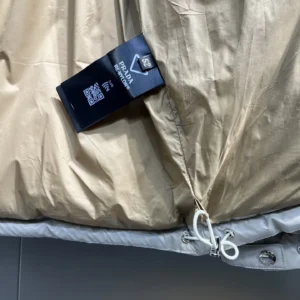 Replica Prada Down Jacket Beige Hooded Style Reps - RepLuxe