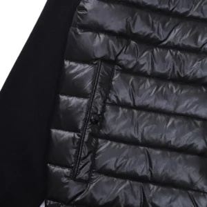 Replica Moncler M29 Knit Down Jacket Black Reps - RepLuxe