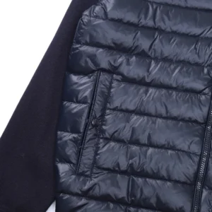 Replica Moncler M29 Knit Down Jacket Navy Blue Reps - RepLuxe