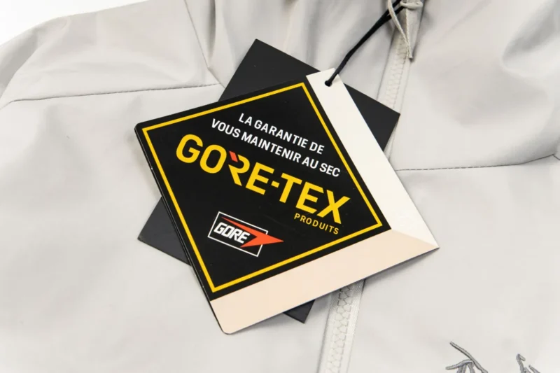 Replica Arc'teryx Macai Jacket Light Grey Hooded Reps - RepLuxe