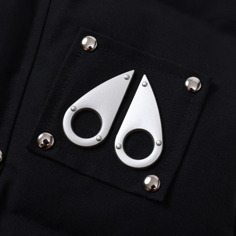 Replica Moose Knuckles Vest Black Quilted Style Reps - RepLuxe