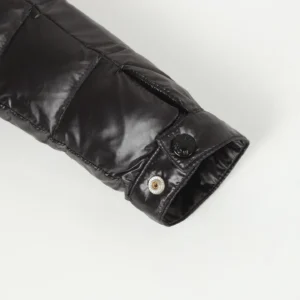 Replica Moncler Acorus Stand Collar Down Jacket Black Reps - RepLuxe