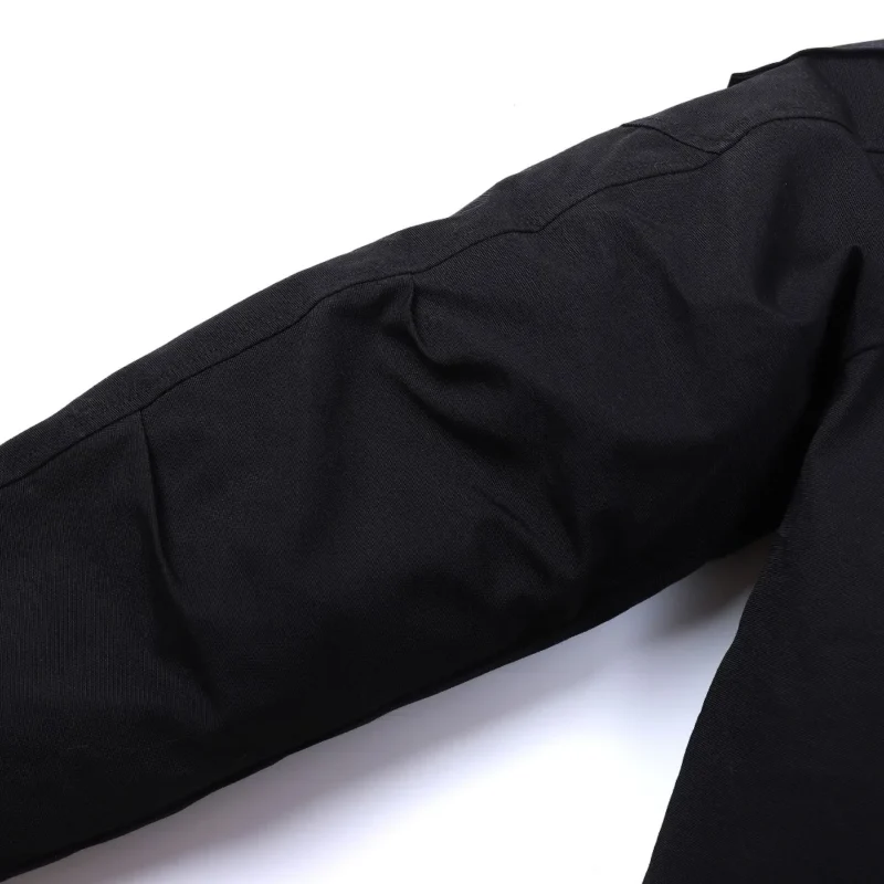 Replica Moose Knuckles Gold Scissor Down Jacket Black Reps - RepLuxe